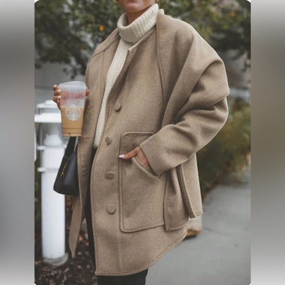 Splendid x Cella Jane Scarf Coat - Picture 2 of 4